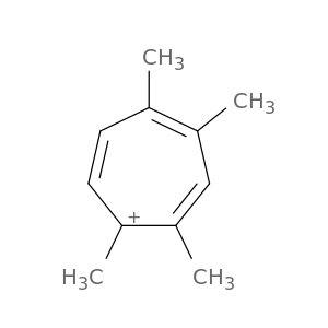 Cycloheptatrienylium, 1,2,4,5-tetramethyl-