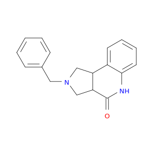 1,2,3,3a,5,9b-六羟基羟基-2-(苯甲基)-4h-pyrrolo[3,4-c]喹啉-4-一
