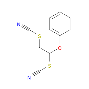 Thiocyanic acid, 1-phenoxy-1,2-ethanediyl ester