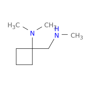 N,N-dimethyl-1-[(methylamino)methyl]cyclobutan-1-amine