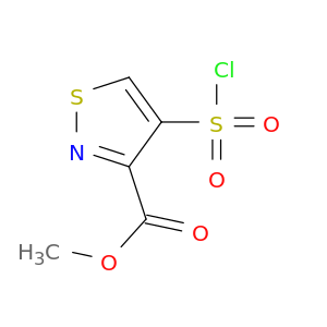 Methyl 4-(chlorosulfonyl)-1,2-thiazole-3-carboxylate