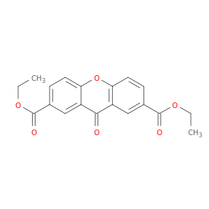 9H-Xanthene-2,7-dicarboxylic acid, 9-oxo-, diethyl ester