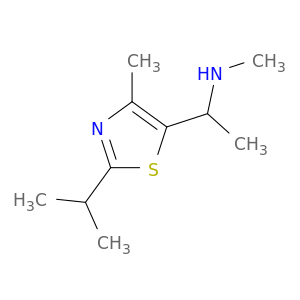 methyl({1-[4-methyl-2-(propan-2-yl)-1,3-thiazol-5-yl]ethyl})amine