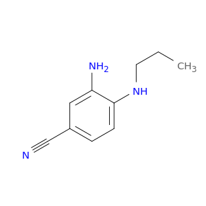 3-Amino-4-(propylamino)benzonitrile