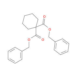 1,1-Cyclohexanedicarboxylic acid, bis(phenylmethyl) ester