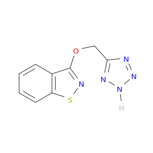 1,2-Benzisothiazole, 3-(1H-tetrazol-5-ylmethoxy)-