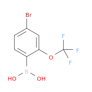 4-溴-2-(三氟甲氧基)苯基硼酸