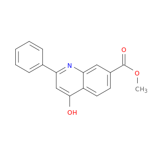 7-Quinolinecarboxylic acid, 4-hydroxy-2-phenyl-, methyl ester
