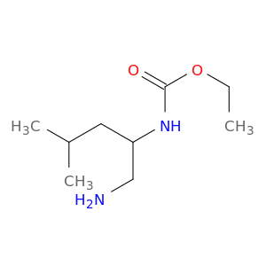 Ethyl N-(1-Amino-4-methylpentan-2-yl)carbamate