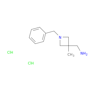 1-(1-benzyl-3-methylazetidin-3-yl)methanamine dihydrochloride