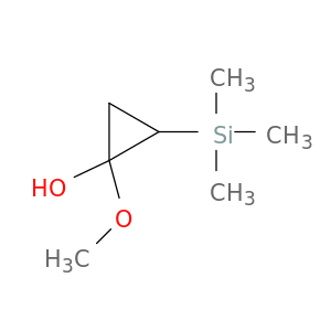 Cyclopropanol, 1-methoxy-2-(trimethylsilyl)-
