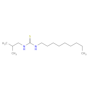 Thiourea, N-(2-methylpropyl)-N'-nonyl-