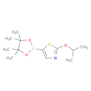 2-异丙氧基-5-(4,4,5,5-四甲基-1,3,2-二氧硼杂环戊烷-2-基)噻唑