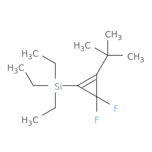 Silane, [2-(1,1-dimethylethyl)-3,3-difluoro-1-cyclopropen-1-yl]triethyl-