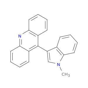Acridine, 9-(1-methyl-1H-indol-3-yl)-