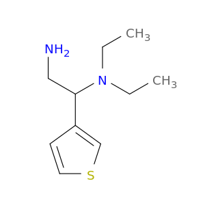 2-氨基-1-(噻吩-3-基)乙基]二乙基胺