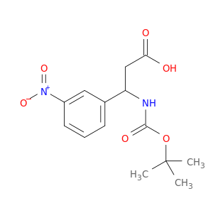 3-(Boc-氨基)-3-(3-硝基苯基)丙酸