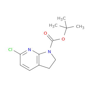 1H-吡咯并[2,3-B]吡啶-1-羧酸,6-氯-2,3-二氢-,1,1-二甲基乙烯酯