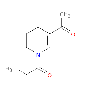 Pyridine, 5-acetyl-1,2,3,4-tetrahydro-1-(1-oxopropyl)-