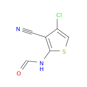Formamide, N-(4-chloro-3-cyano-2-thienyl)-