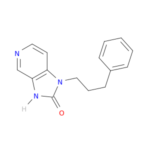 2H-Imidazo[4,5-c]pyridin-2-one, 1,3-dihydro-1-(3-phenylpropyl)-