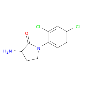 3-amino-1-(2,4-dichlorophenyl)pyrrolidin-2-one
