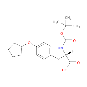L-Tyrosine, O-cyclopentyl-N-[(1,1-dimethylethoxy)carbonyl]-