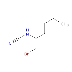 Cyanamide, [1-(bromomethyl)pentyl]-