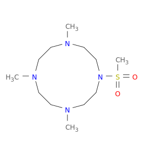 1,4,7,10-Tetraazacyclododecane, 1,4,7-trimethyl-10-(methylsulfonyl)-