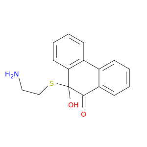 10-[(2-aminoethyl)sulfanyl]-10-hydroxyphenanthren-9(10h)-one