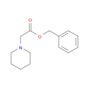1-Piperidineacetic acid, phenylmethyl ester