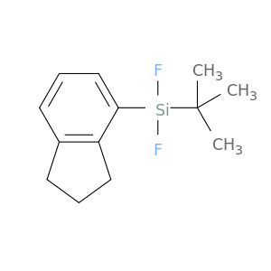 Silane, (2,3-dihydro-1H-inden-4-yl)(1,1-dimethylethyl)difluoro-
