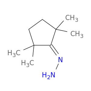 Cyclopentanone, 2,2,5,5-tetramethyl-, hydrazone
