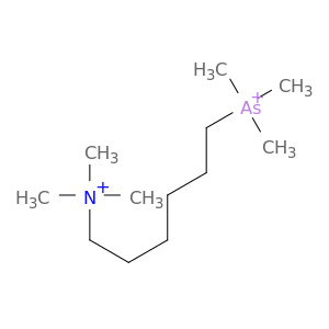 1-Hexanaminium, N,N,N-trimethyl-6-(trimethylarsonio)-