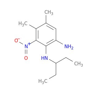 N2-(1-乙基丙基)-4,5-二甲基-3-硝基-1,2-苯二胺