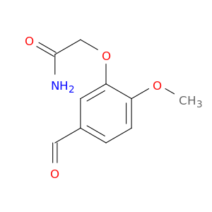 2-(5-formyl-2-methoxyphenoxy)acetamide