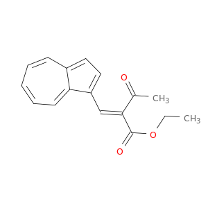 Butanoic acid, 2-(1-azulenylmethylene)-3-oxo-, ethyl ester, (2E)-