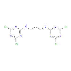 1,3-Propanediamine, N,N'-bis(4,6-dichloro-1,3,5-triazin-2-yl)-