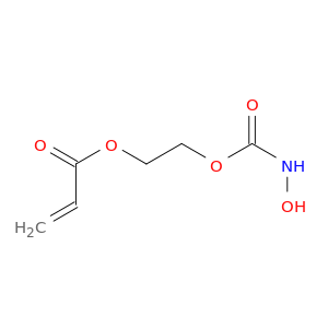 2-Propenoic acid, 2-[[(hydroxyamino)carbonyl]oxy]ethyl ester