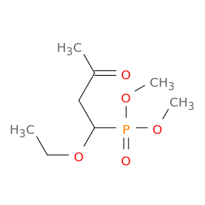 Phosphonic acid, (1-ethoxy-3-oxobutyl)-, dimethyl ester