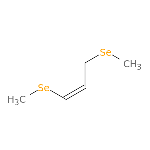 1-Propene, 1,3-bis(methylseleno)-, (Z)-