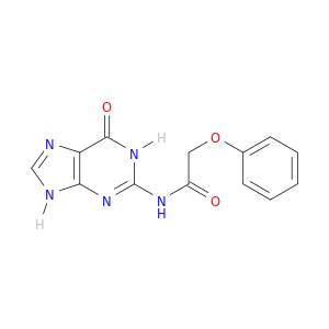 N-(6-Oxo-6,7-dihydro-1H-purin-2-yl)-2-phenoxyacetamide