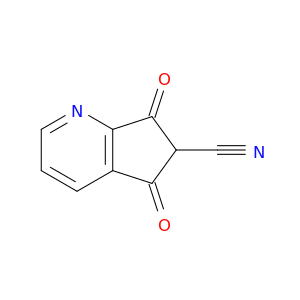 5H-Cyclopenta[b]pyridine-6-carbonitrile, 6,7-dihydro-5,7-dioxo-