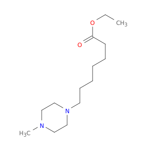 1-Piperazineheptanoic acid, 4-methyl-, ethyl ester