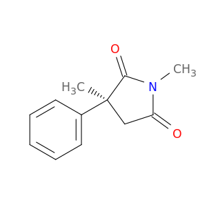 2,5-Pyrrolidinedione, 1,3-dimethyl-3-phenyl-, (3S)-