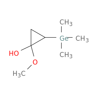 Cyclopropanol, 1-methoxy-2-(trimethylgermyl)-