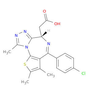 (6S)-4-(4-氯苯基)-2,3,9-三甲基-6H-噻吩并[3,2-f][1,2,4]噻唑并[4,3-a][1,4]二氮杂卓-6-乙酸