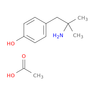 4-(2-AMINO-2-METHYLPROPYL) PHENOL ACETIC ACID