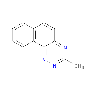 Naphtho[2,1-e]-1,2,4-triazine, 3-methyl-