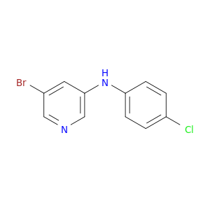 3-Pyridinamine, 5-bromo-N-(4-chlorophenyl)-
